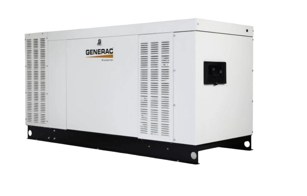 Generac Protector 80kW Liquid Cooled 3 Phase 120/240V Standby Generator CARB Approved RG08045JNAC New
