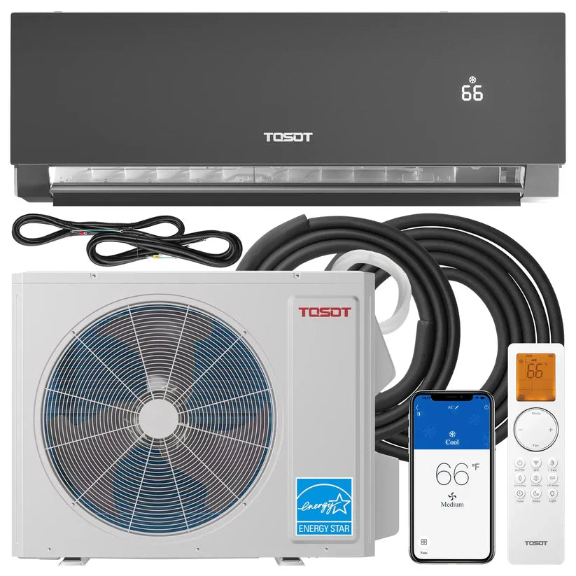 Tosot Aoraki Mini-Split Air Conditioner Heat Pump WiFi 24,000 BTU 24.5 SEER2 ERV Compatible New