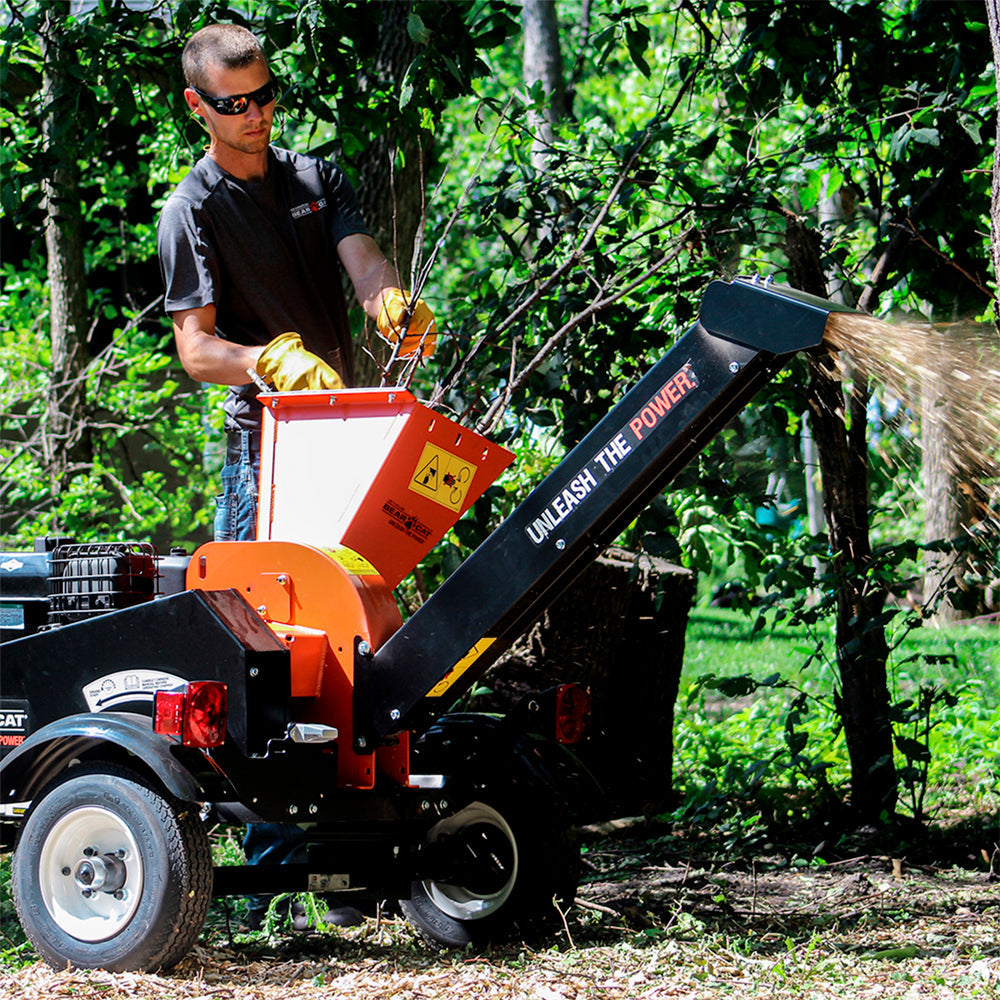 Bear Cat CH4420 Chipper 4" 13 HP Briggs & Stratton Engine Road Towable New