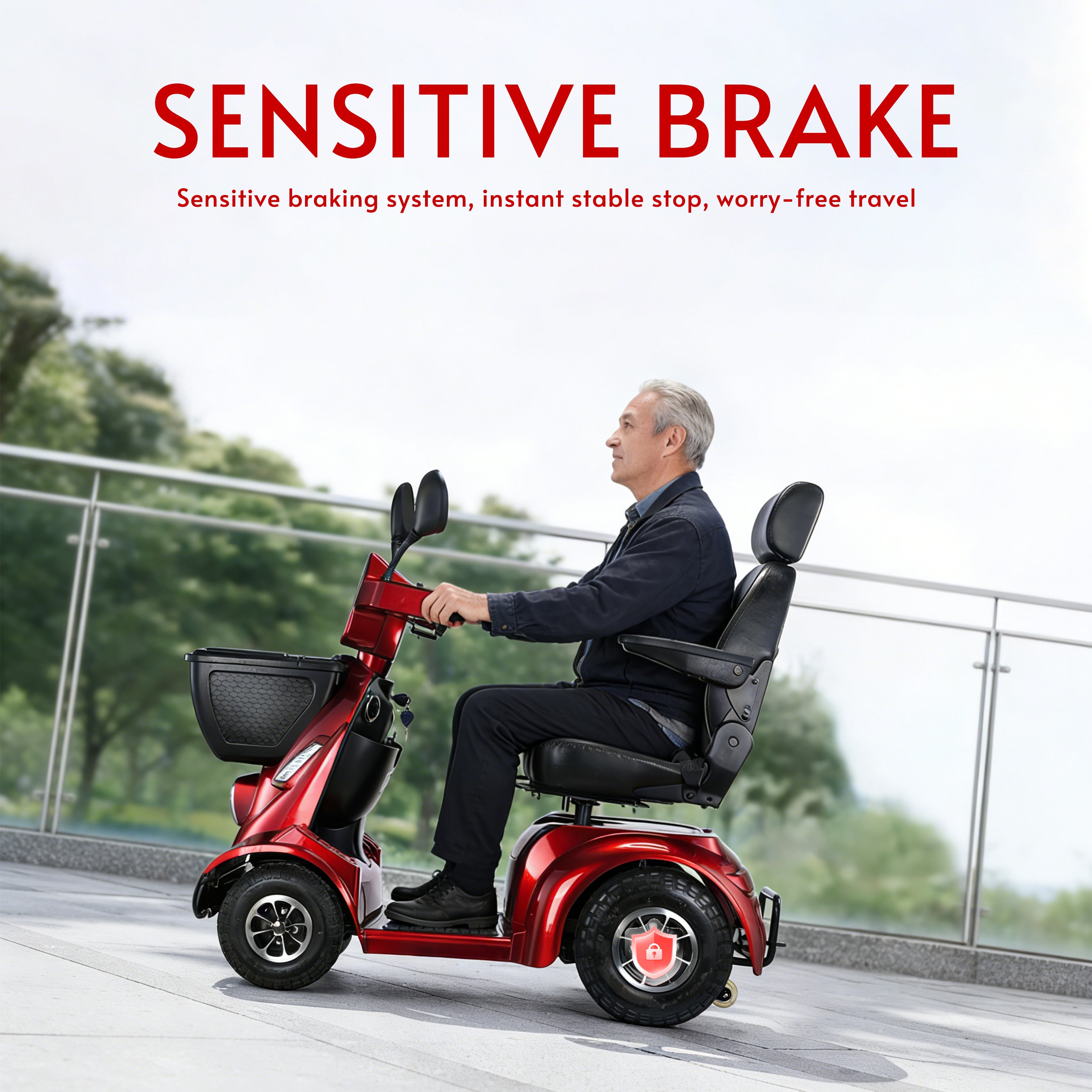 Alton Culver Nina Mobility Scooter All-Terrain 21 Mile Range 9.3 MPH 24V 800W New