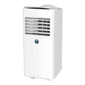 JHS A001-10KR/D 10,000 BTU Portable Air Conditioner with Dehumidifier and Remote White New