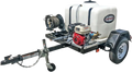 Simpson 95002 4200 PSI 4 GPM Honda GX390 CAT Pressure Washer Trailer New