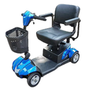 EV Rider CityCruzer 4 Wheel Electric Travel Scooter 12Ah SLA Blue Open Box
