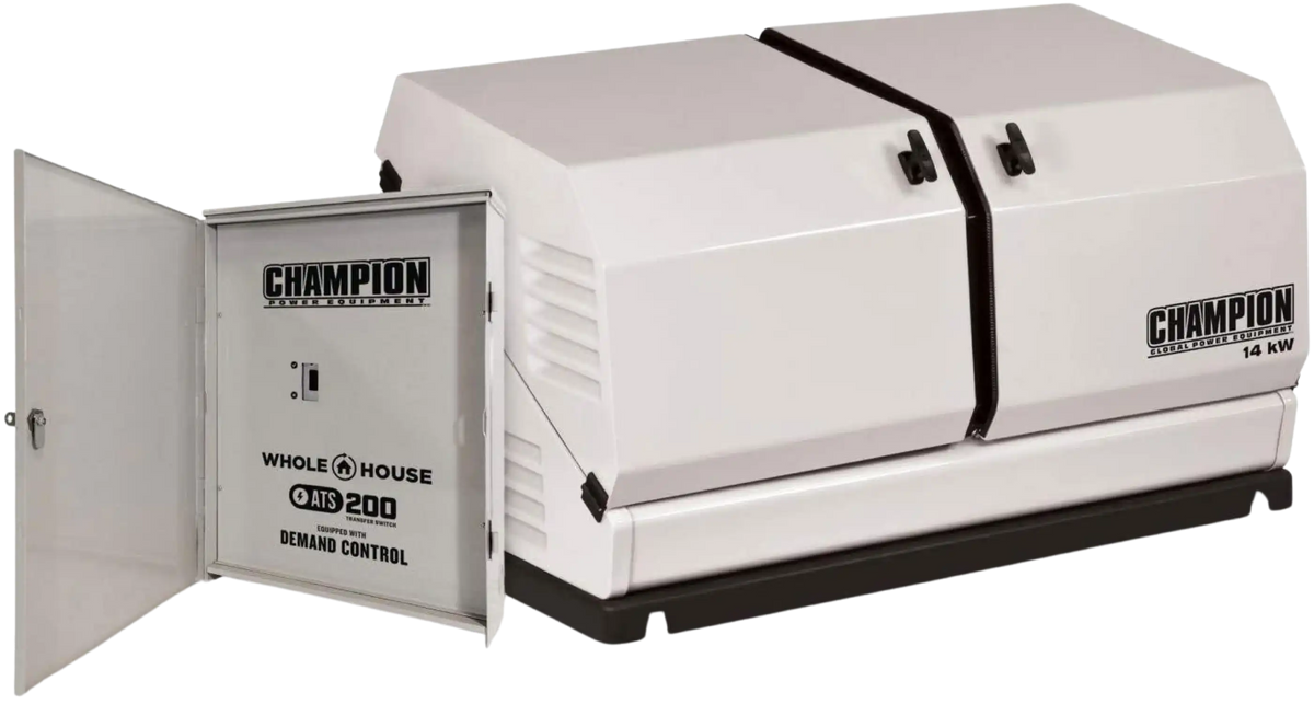 Champion 100294 14kW Standby Generator LP/NG w/ 200 Amp Automatic Transfer Switch New