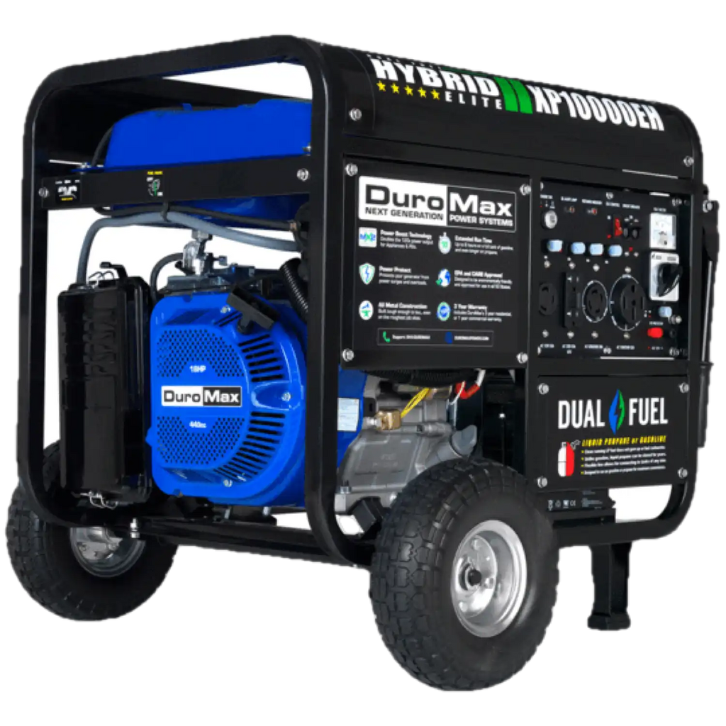 DuroMax XP10000EH 8000W/10000W Dual Fuel Electric Start Generator New