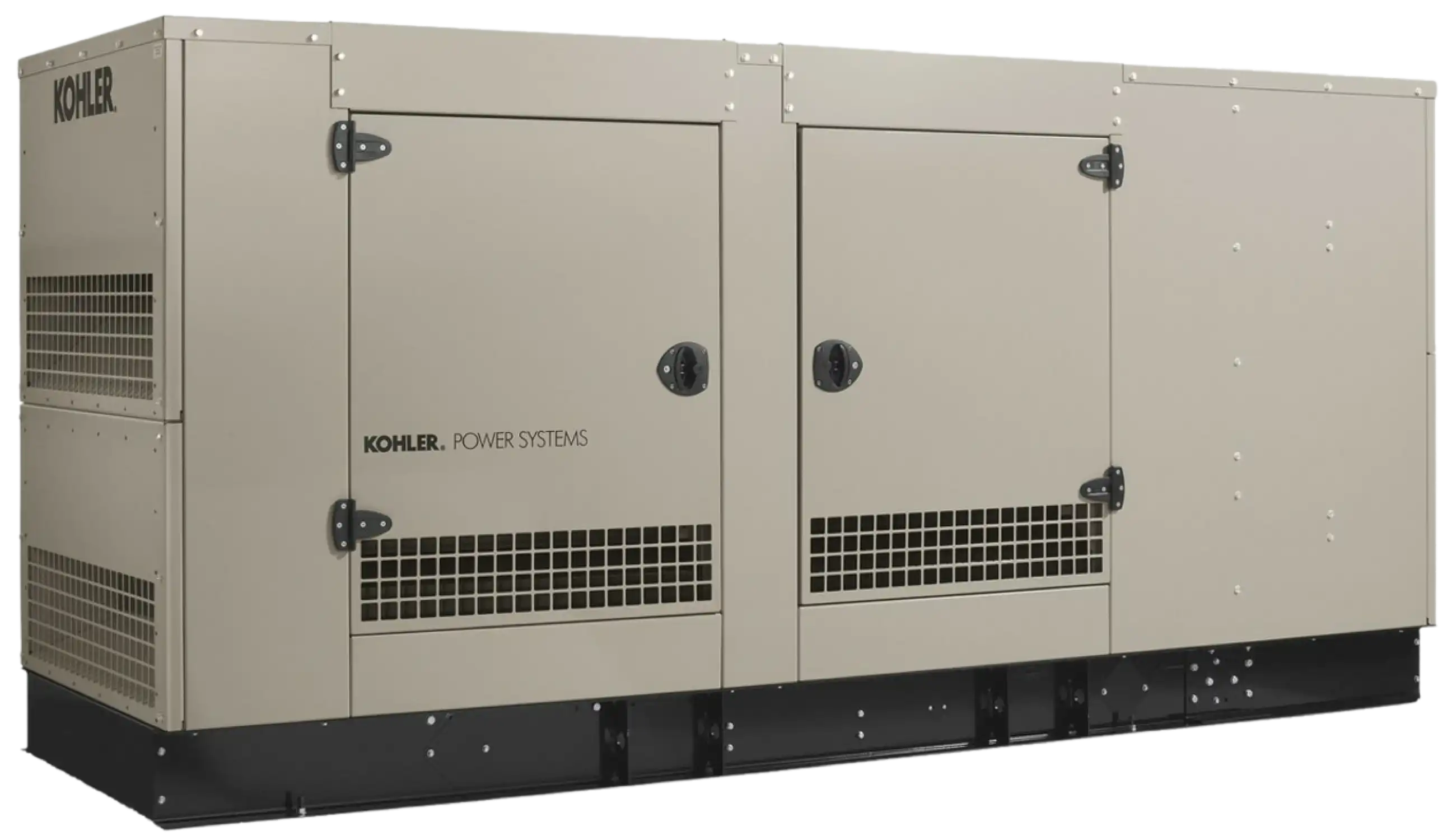 Kohler KG125R-QS3 125KW 120/240V 3-Phase Standby Generator Steel New