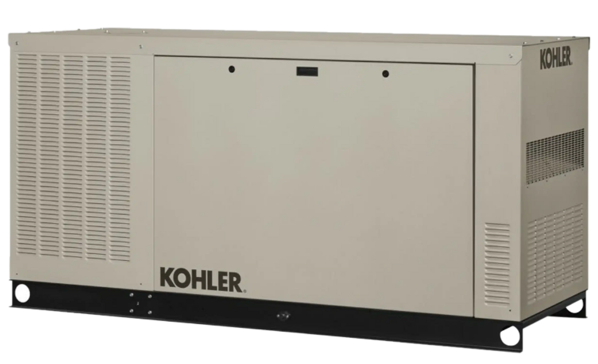 Kohler 60RCLB-QS51 60KW 120/240V Single Phase Standby Generator with Block Heater New