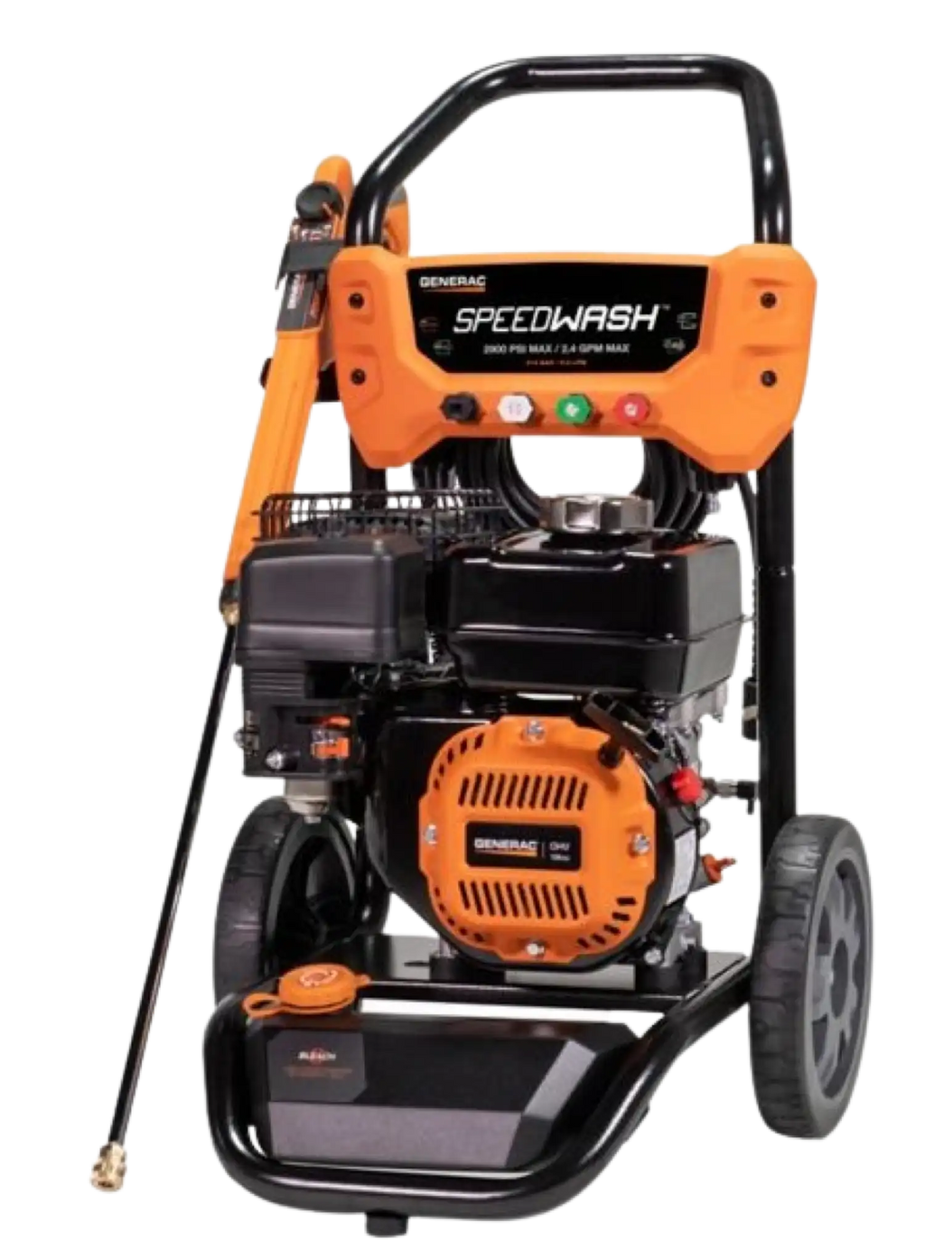 Generac 2900 PSI 2.4 GPM Gas SpeedWash Pressure Washer with Soap Tank New