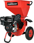Powersmart PS1130 3-in-1 Wood Chipper Shredder 3" Gas Powered New