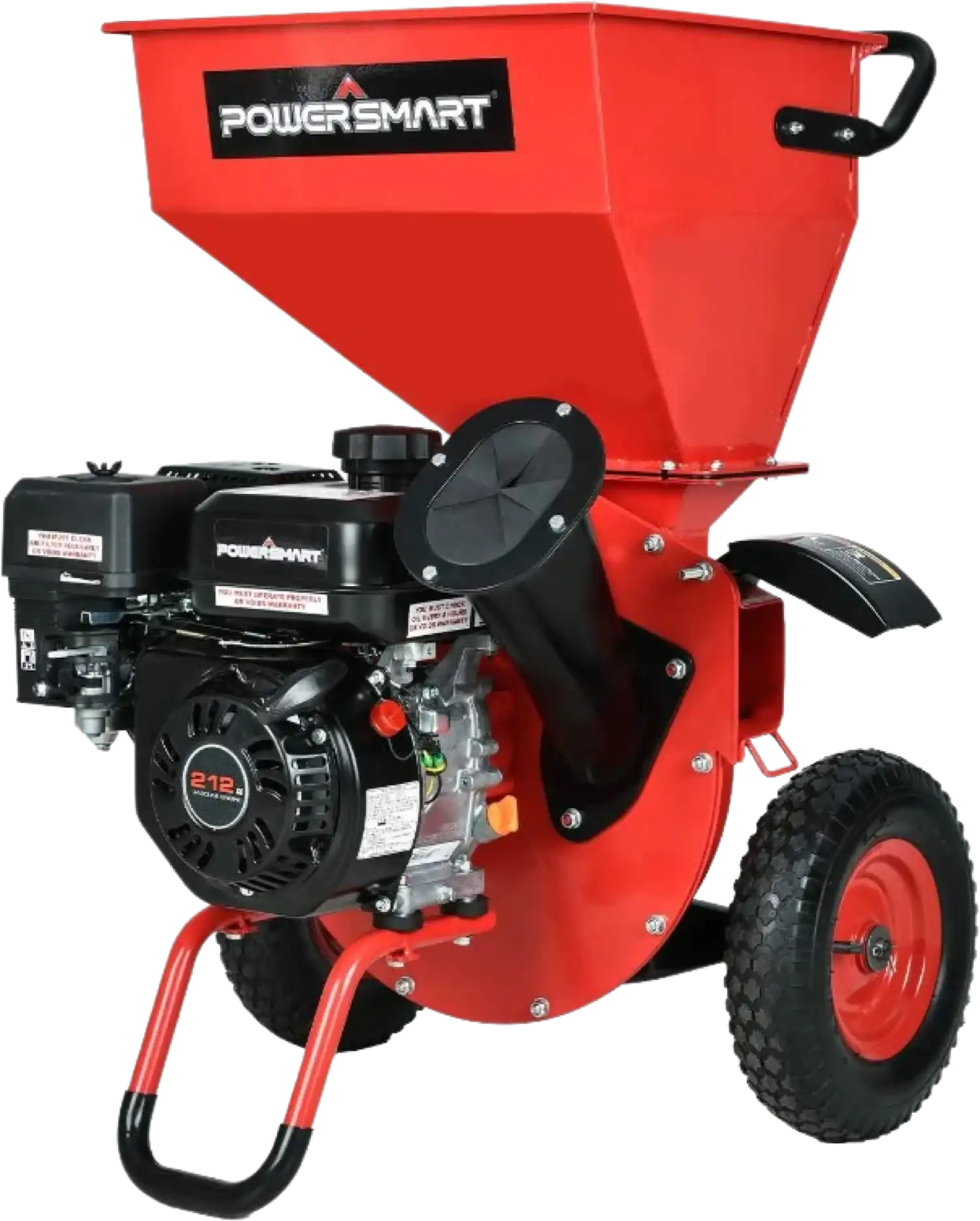 Powersmart PS1130 3-in-1 Wood Chipper Shredder 3" Gas Powered New
