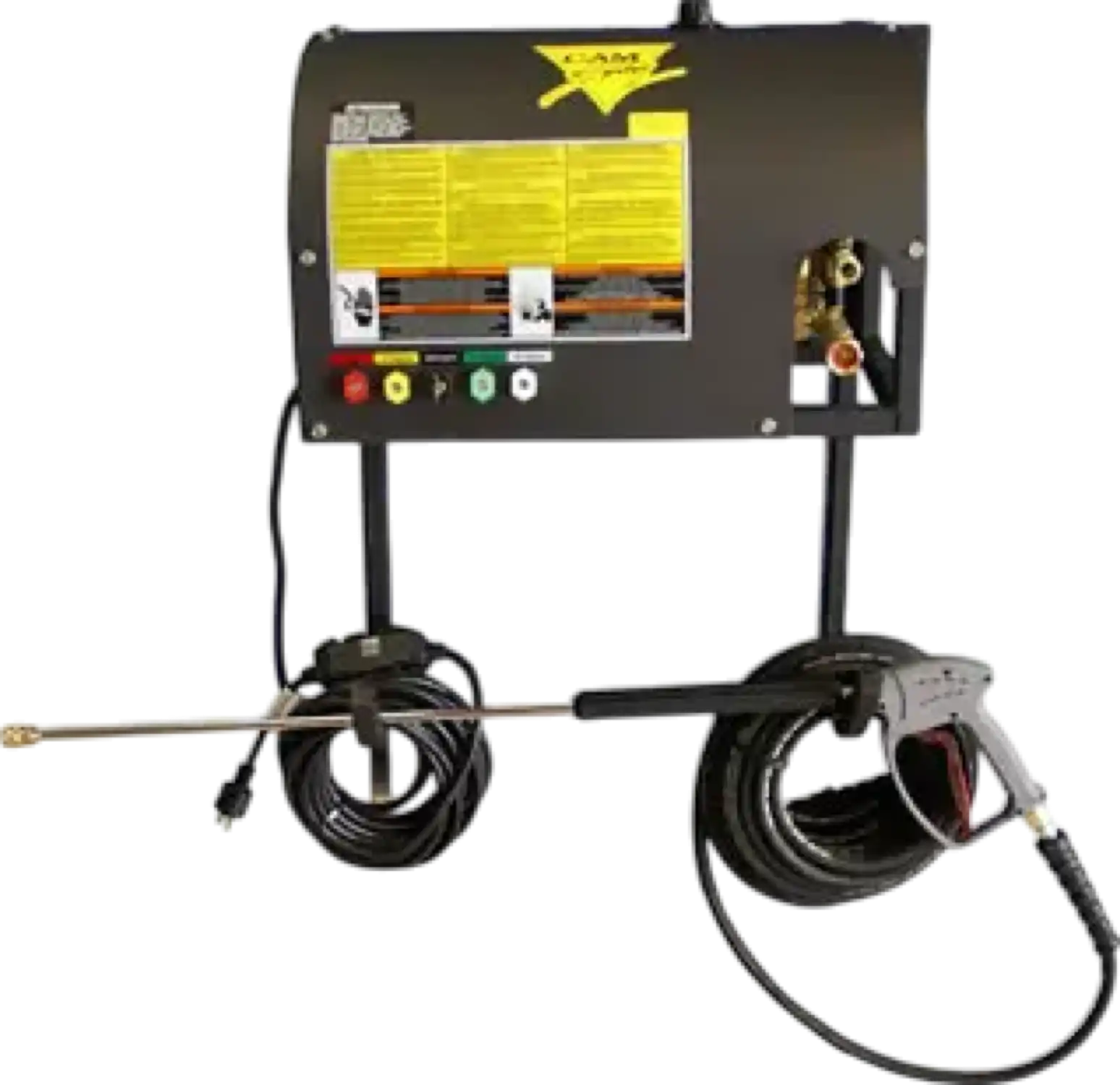 Cam Spray 1000WM Pressure Washer Electric Powered Deluxe Wall Mount Cold Water 2 GPM 1000 PSI New
