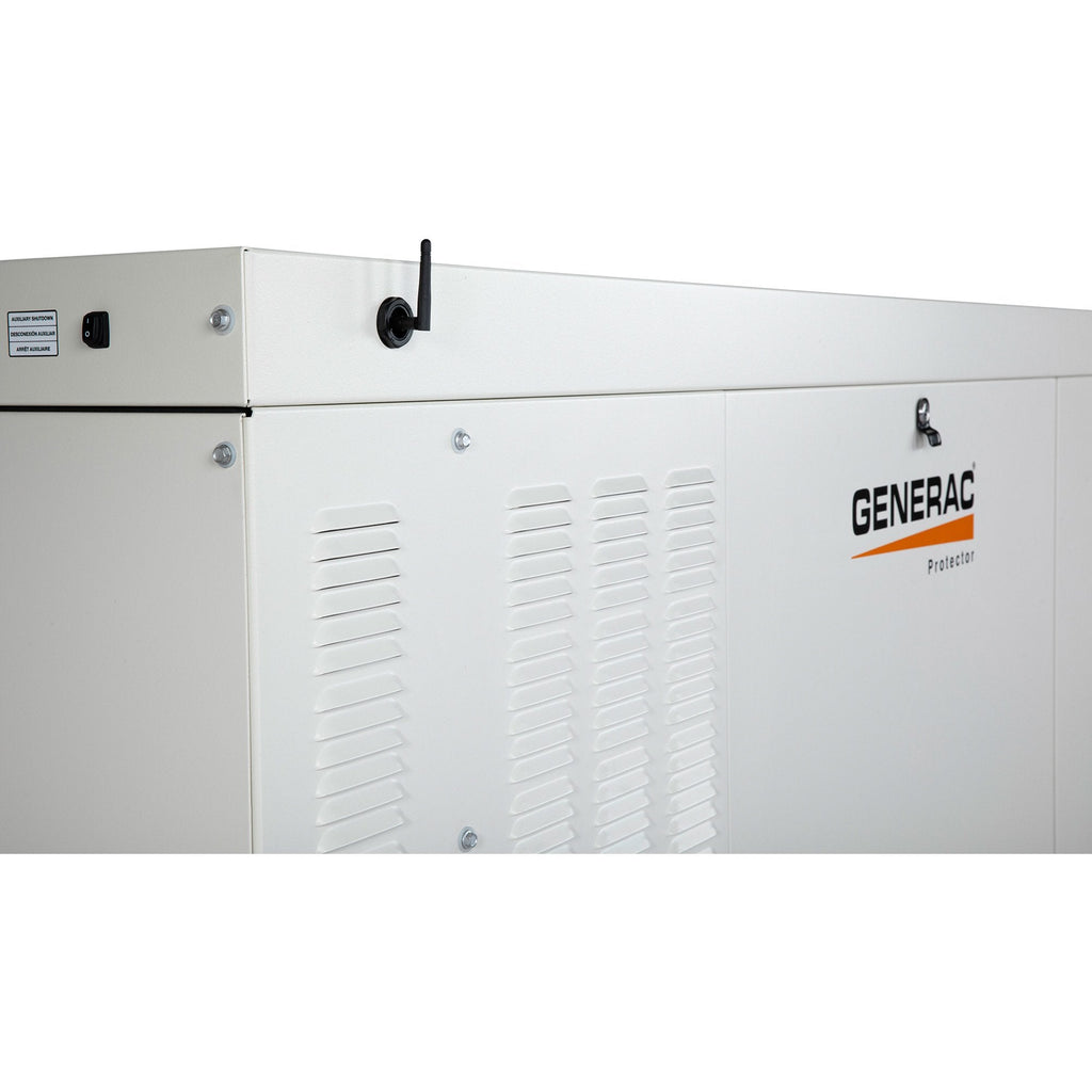 Generac Protector RG06045ANAX 60kW Liquid Cooled 1 Phase 120/240V Standby Generator New