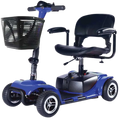 Zip'r Roo 4 Travel Mobility Scooter Blue New