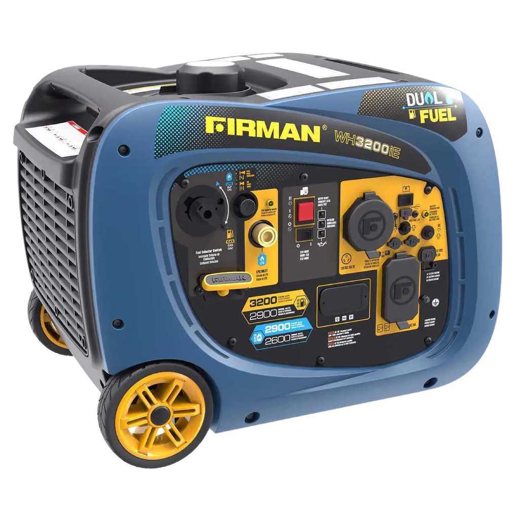 Firman WH02942 2900W/3200W Dual Fuel Electric Start Inverter Generator Manufacturer RFB