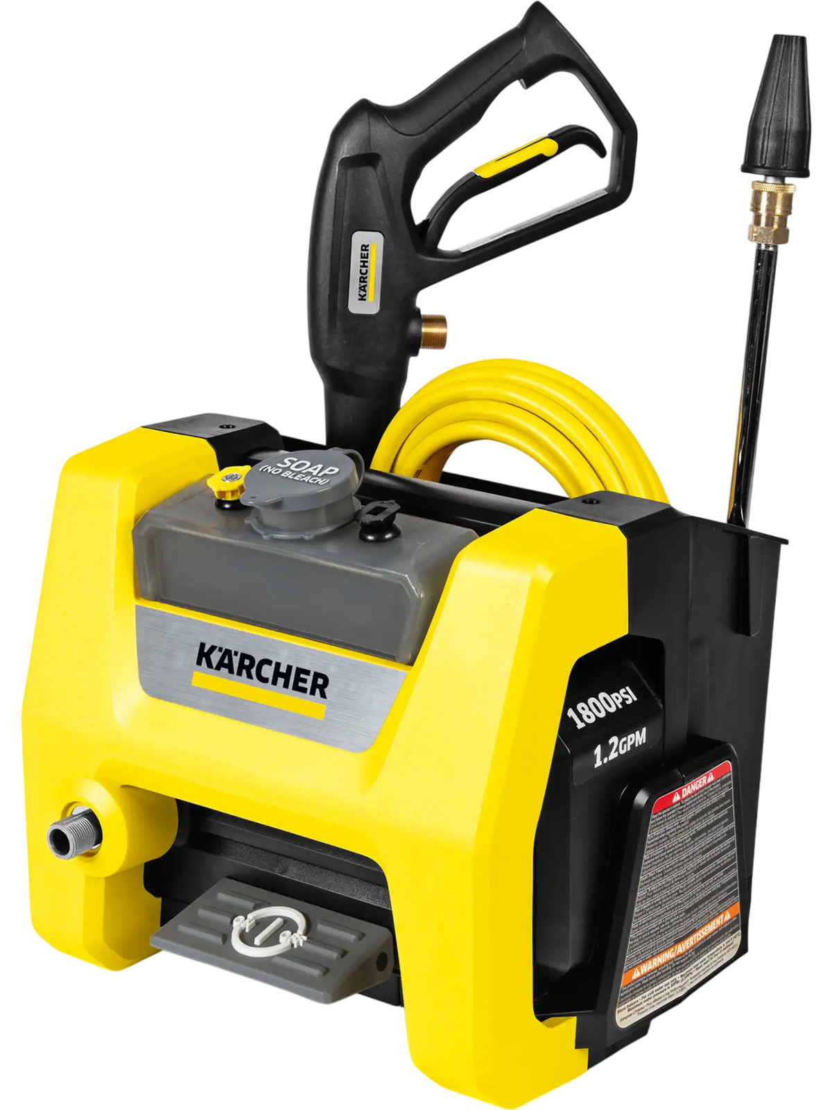 Karcher K1800PS Cube Electric Pressure Washer 1800 PSI 1.2 GPM 120V New