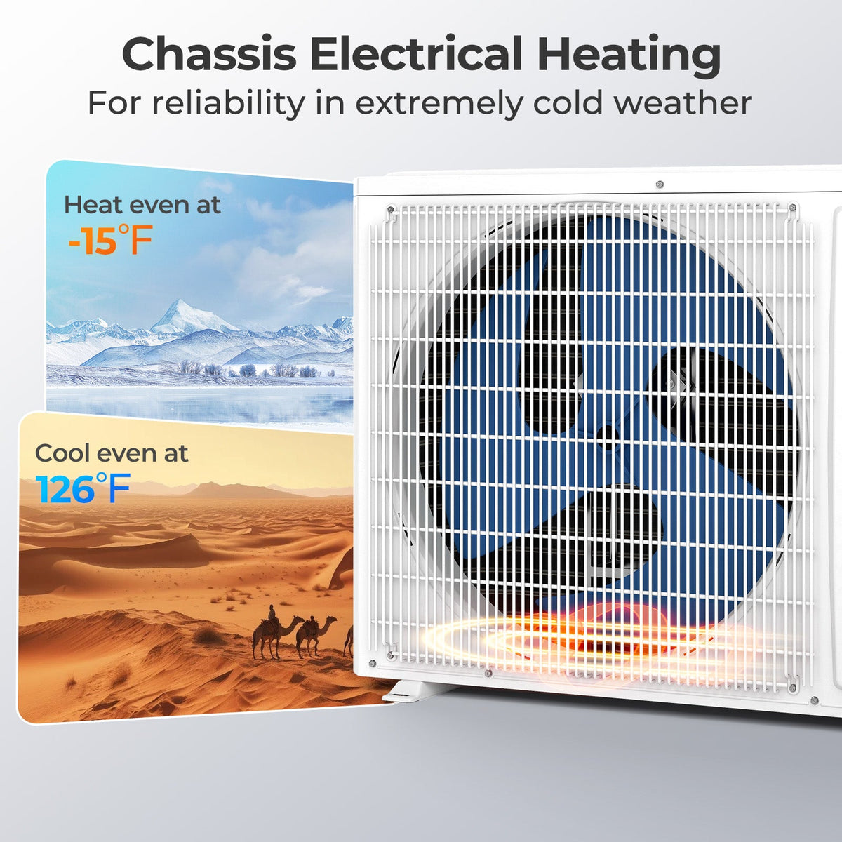 Costway 12000 BTU 24 SEER2 115V Mini Split Heat Pump AC ENERGY STAR 743895621 New
