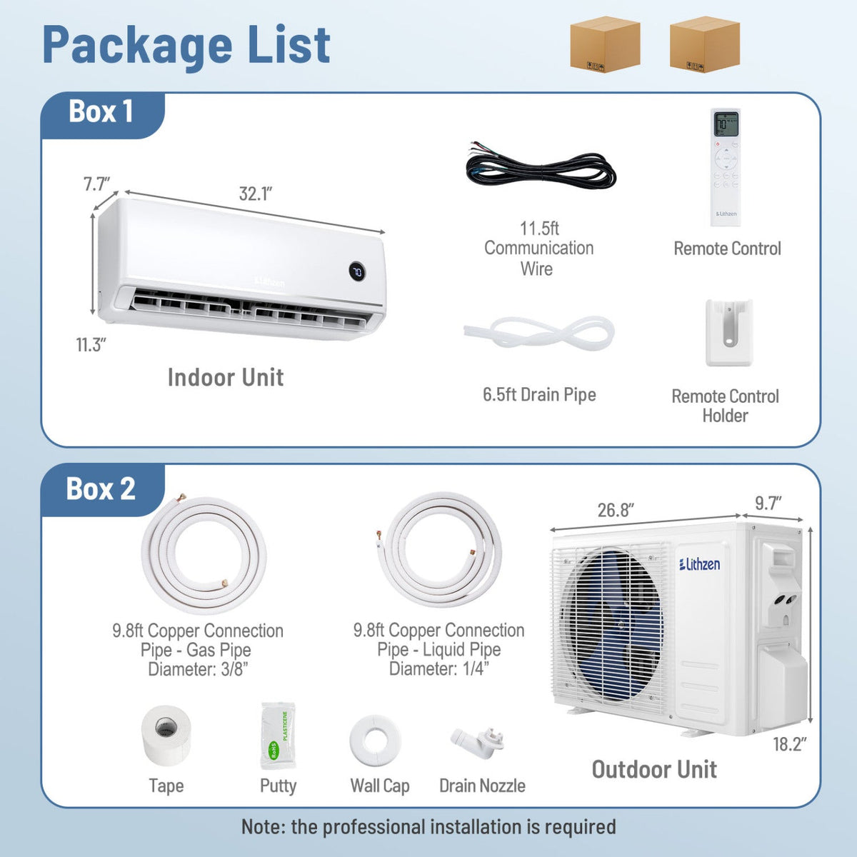 Costway 12000 BTU 18.1 SEER2 115V Mini Split Air Conditioner Alexa 32648394 New