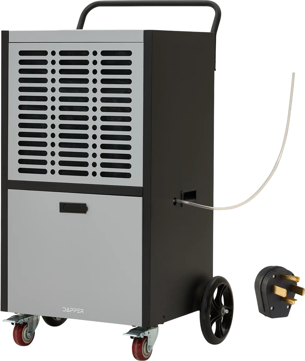 Dapper Supply Commercial Dehumidifier 290-Pint 24,000 Sq. Ft. Coverage with Built-in Pump New