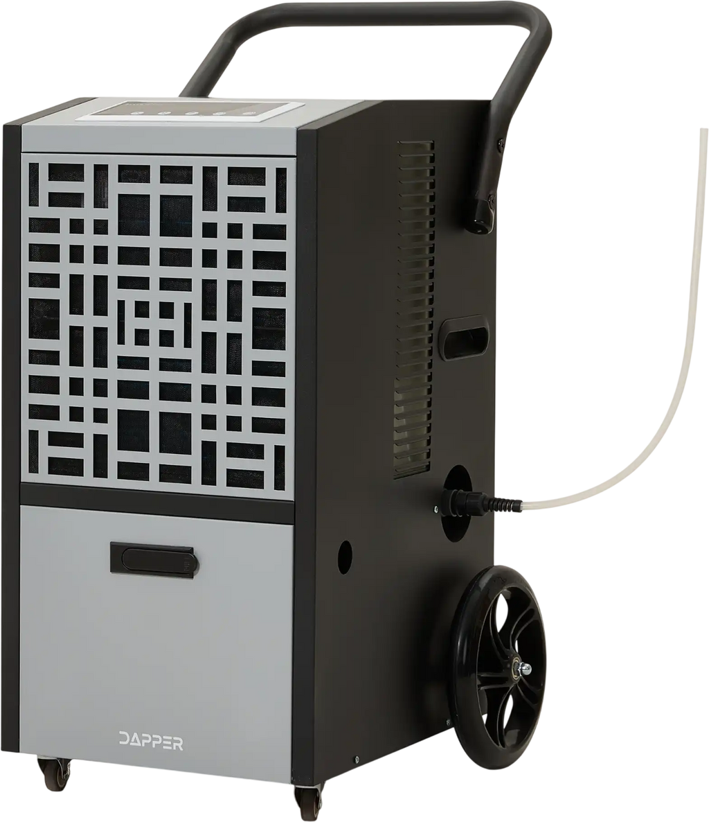 Dapper Supply Commercial Dehumidifier 105-Pint 8,000 Sq. Ft. Coverage with Built-in Pump New