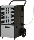 Dapper Supply Commercial Dehumidifier 105-Pint 8,000 Sq. Ft. Coverage with Built-in Pump New
