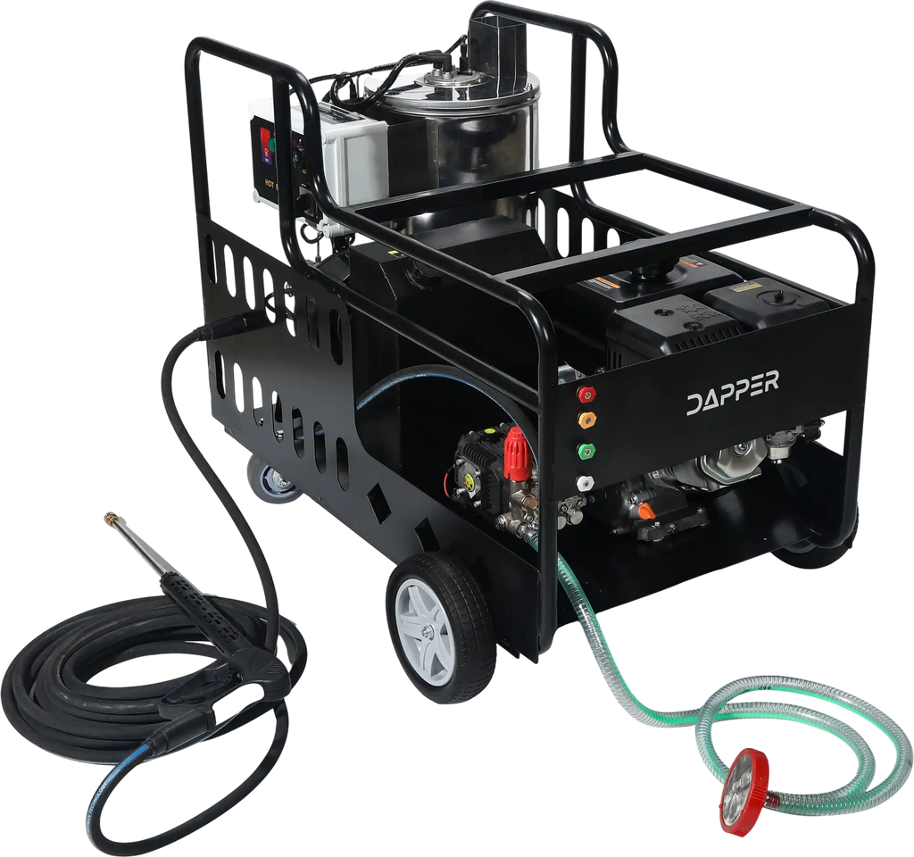 Dapper Supply Gas Pressure Washer Hot Water 4350 PSI 5 GPM 11.8 HP Electric Start New