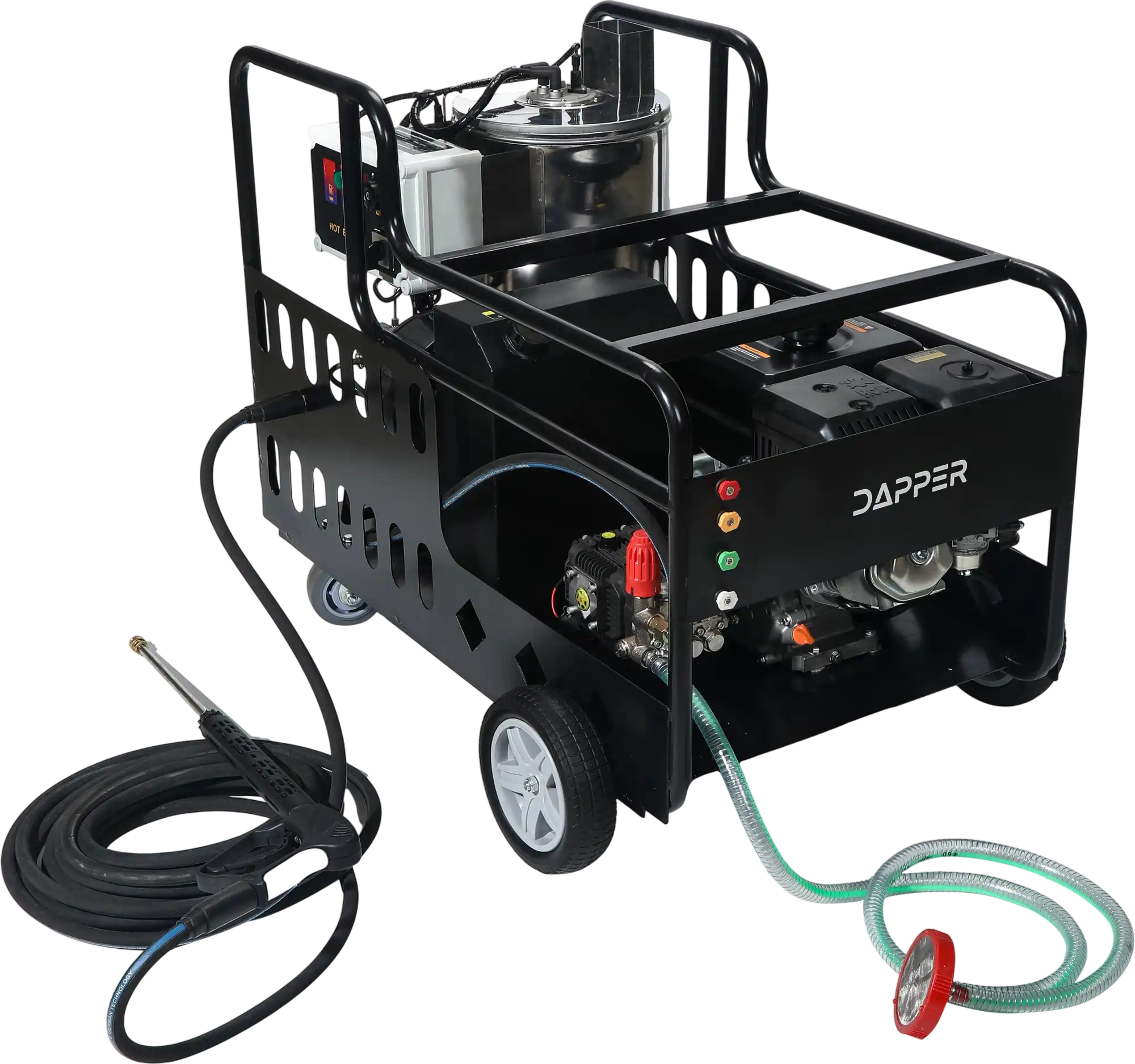 Dapper Supply Gas Pressure Washer Hot Water 4350 PSI 5 GPM 11.8 HP Electric Start New