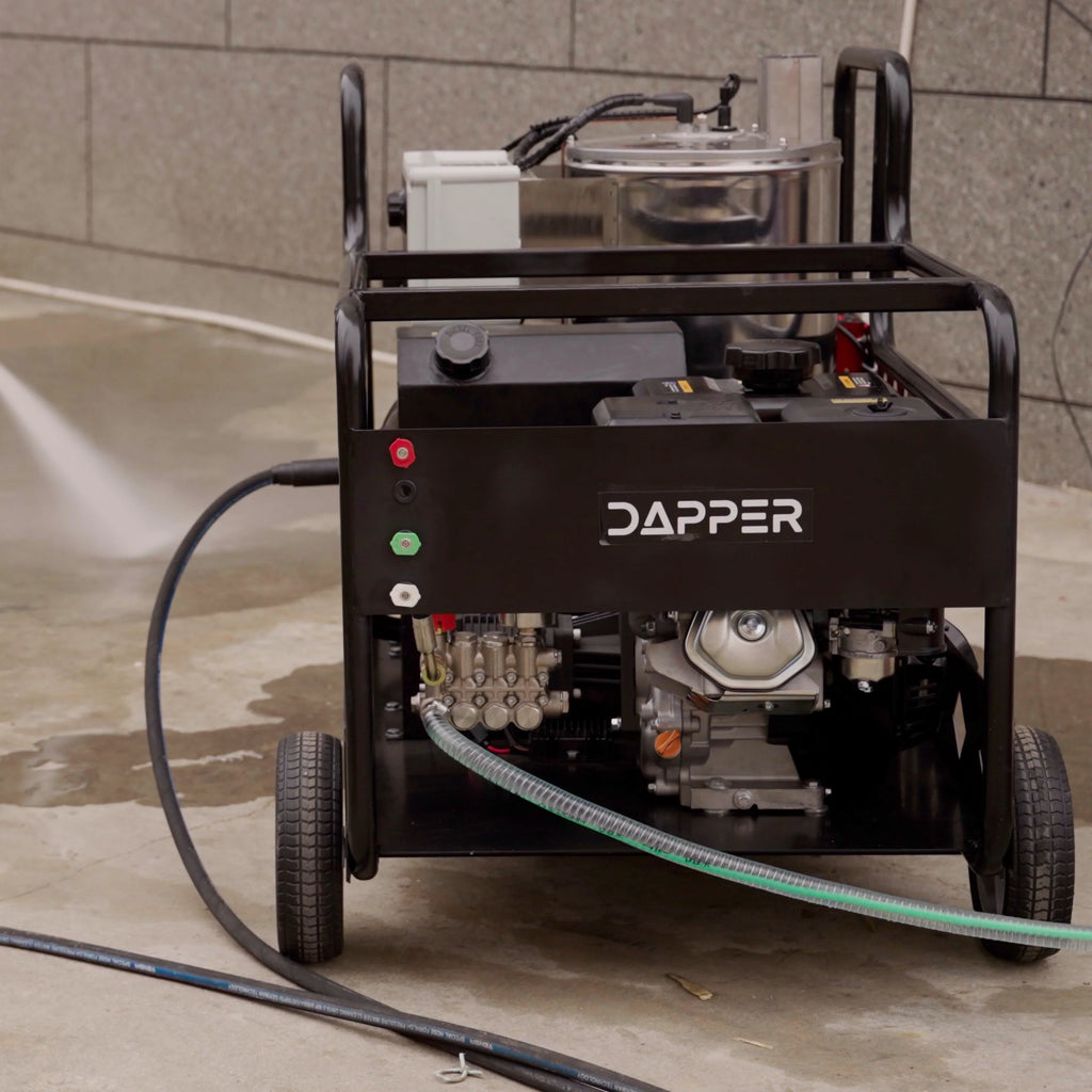 Dapper Supply Gas Pressure Washer Hot Water 4350 PSI 5 GPM 11.8 HP Electric Start New