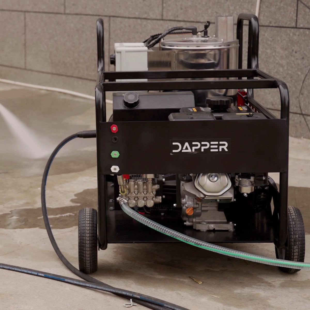 Dapper Supply Gas Pressure Washer Hot Water 4350 PSI 5 GPM 11.8 HP Electric Start New