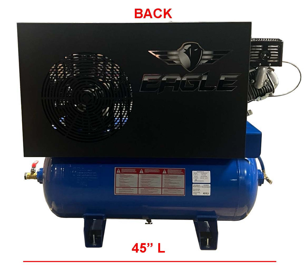 Eagle Truck Mount Air Compressor 200 PSI 30 Gal. 13 HP Honda GX390 Electric Start 13G30TRKE New
