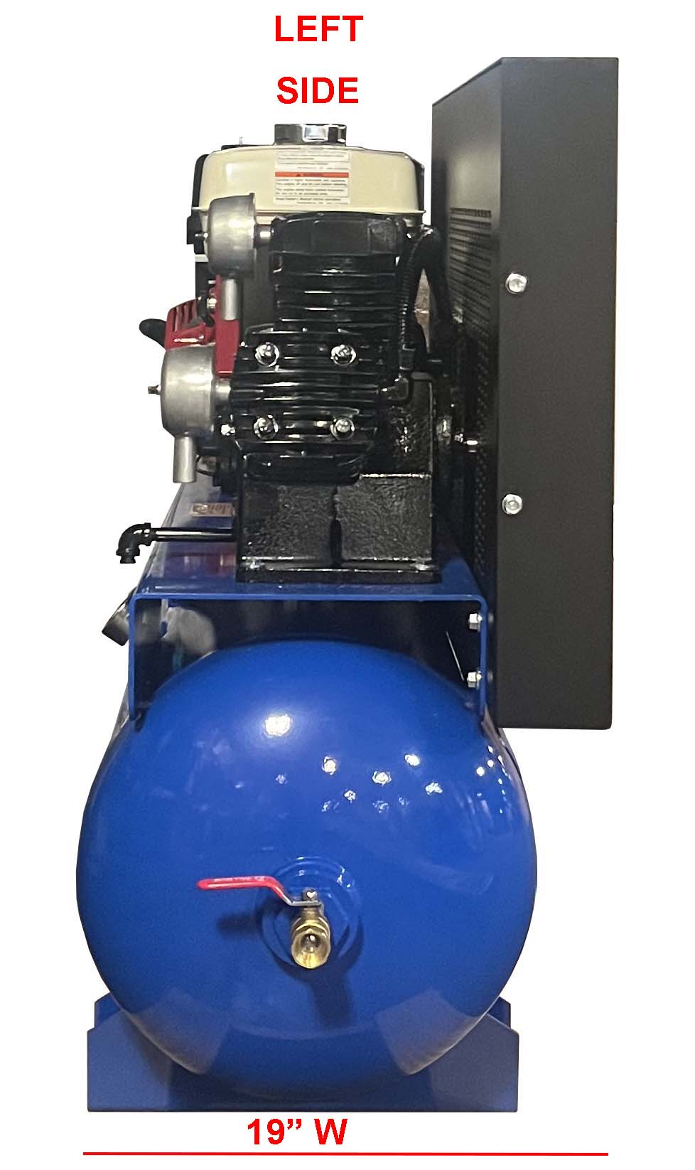 Eagle Truck Mount Air Compressor 200 PSI 30 Gal. 13 HP Honda GX390 Electric Start 13G30TRKE New