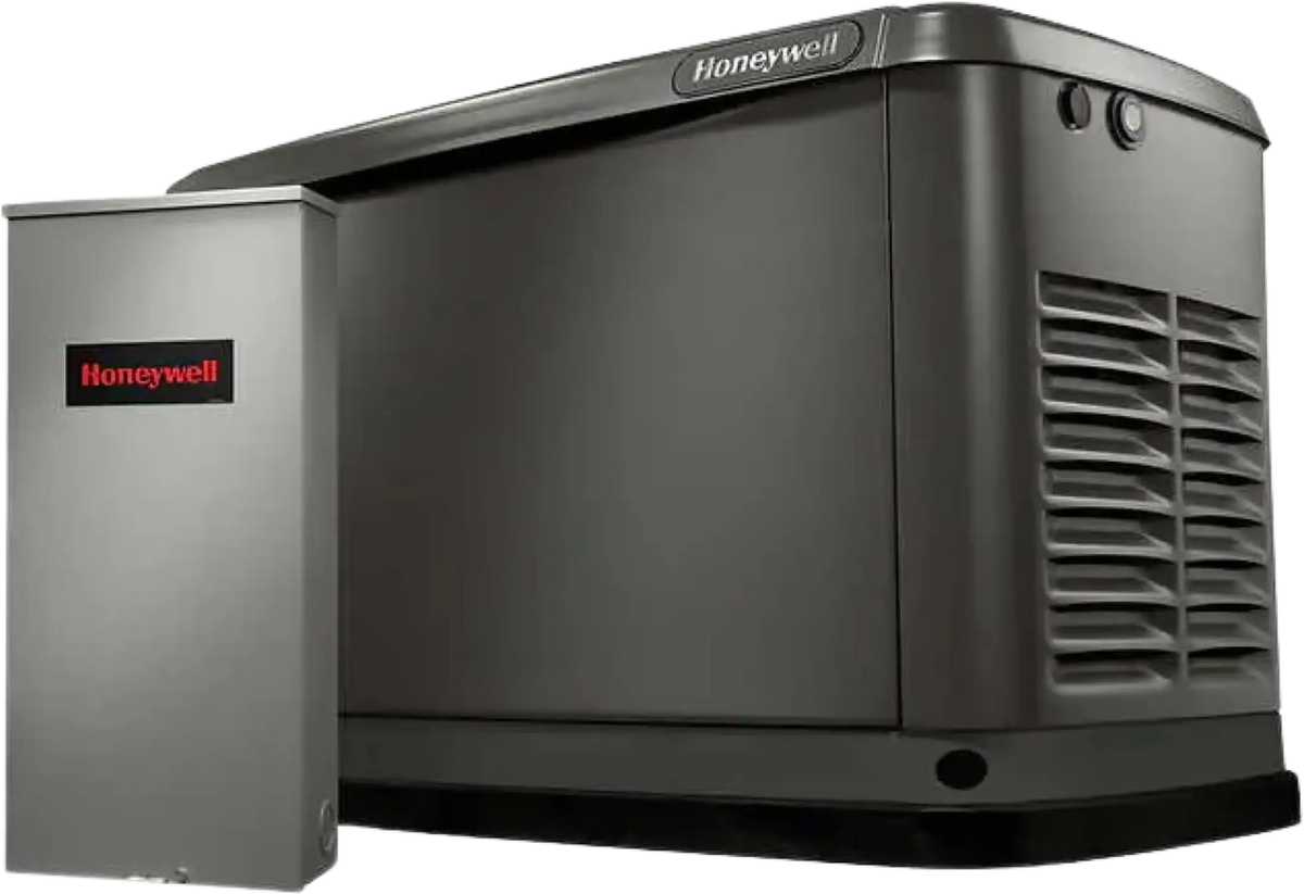 Honeywell 7235 Standby Generator 22kW Wi-Fi w/ 200 Amp Automatic Transfer Switch New