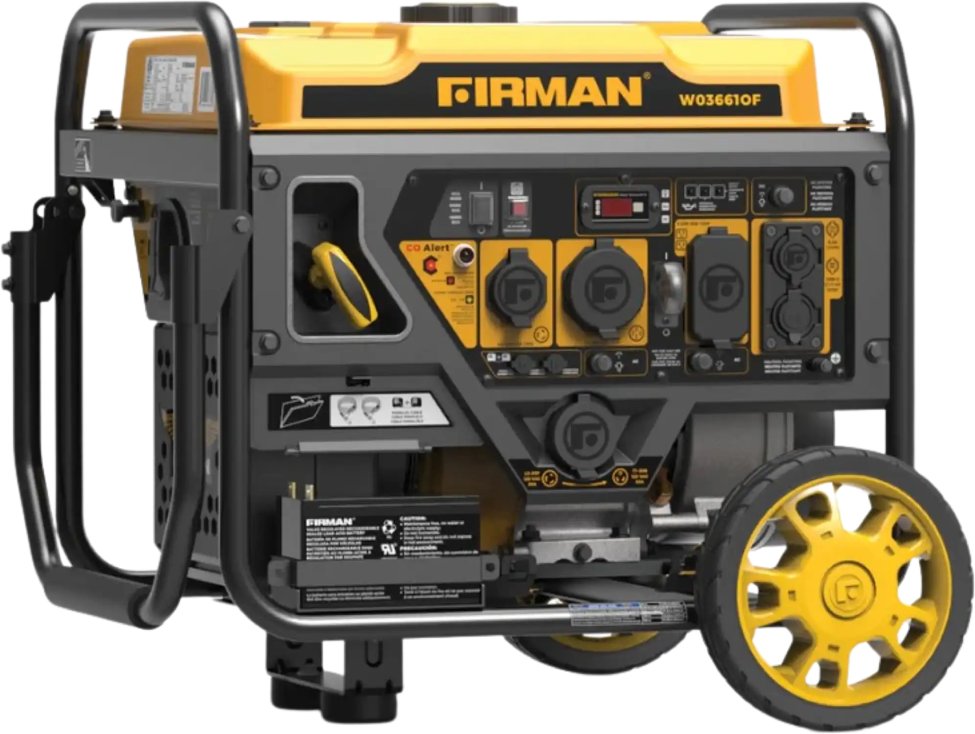 Firman W03661OF Inverter 3650W/4500W 50 Amp Gas With CO Alert New