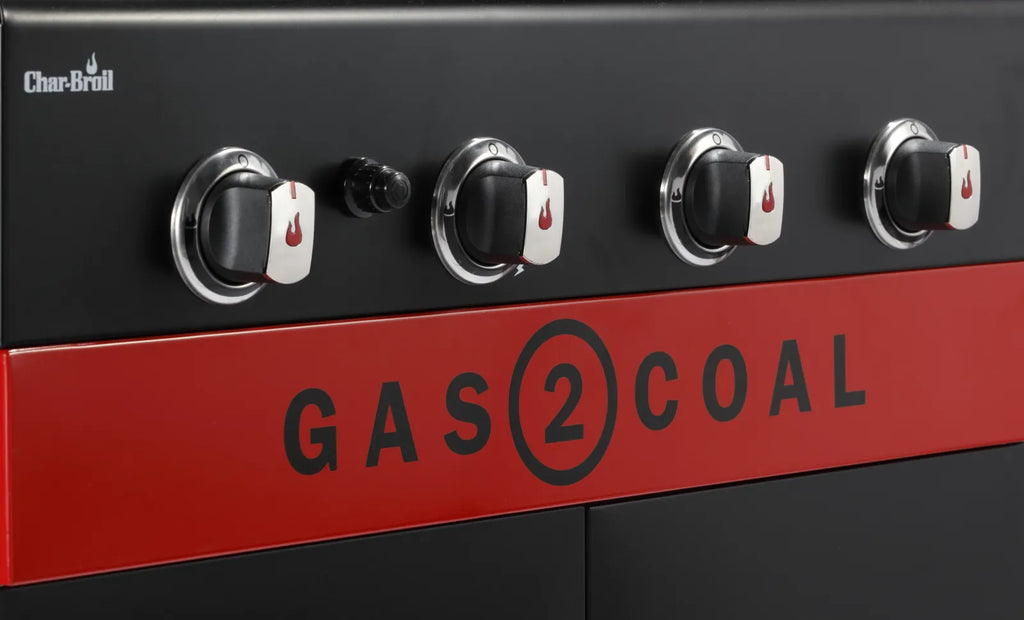 Char-Broil 4 Burner Gas2Coal 2.0 Hybrid Gas & Charcoal BBQ