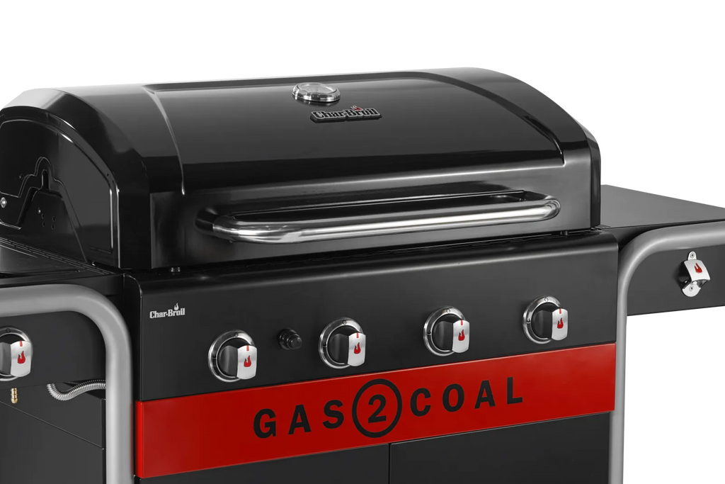 Char-Broil 4 Burner Gas2Coal 2.0 Hybrid Gas & Charcoal BBQ