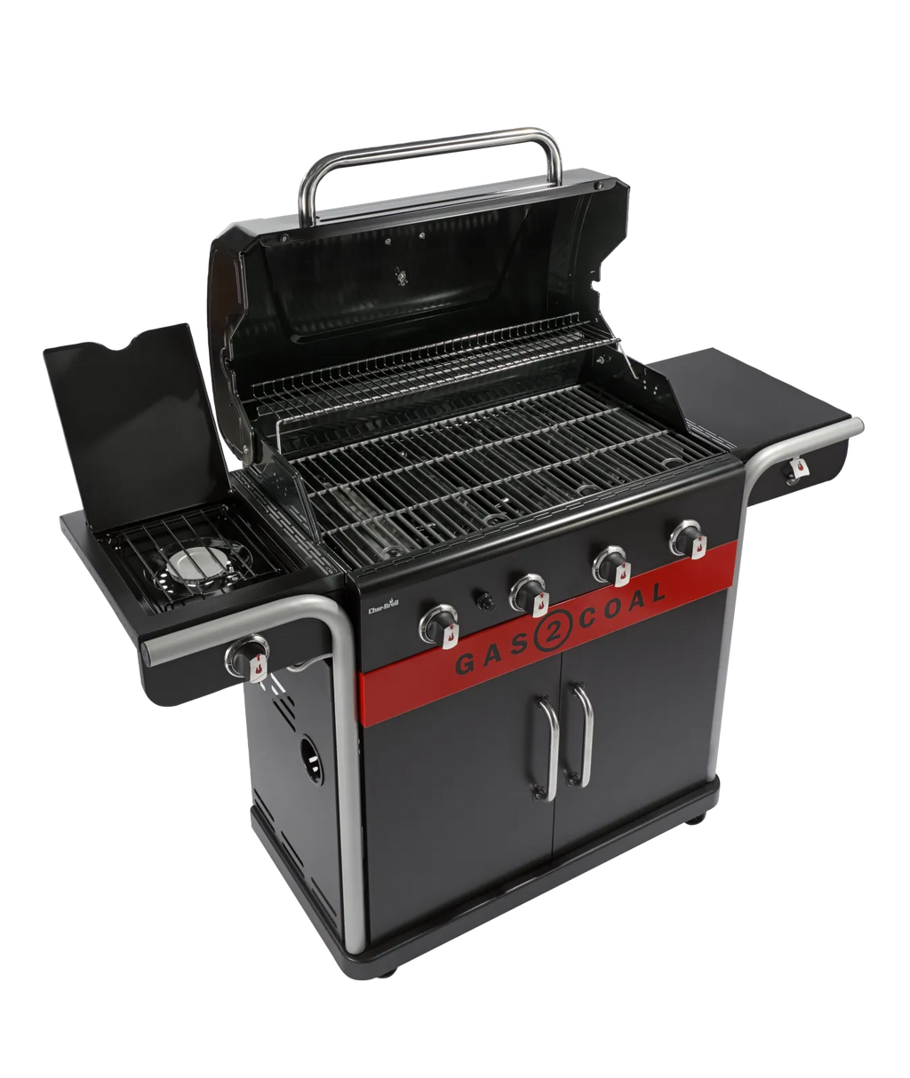 Char-Broil 4 Burner Gas2Coal 2.0 Hybrid Gas & Charcoal BBQ