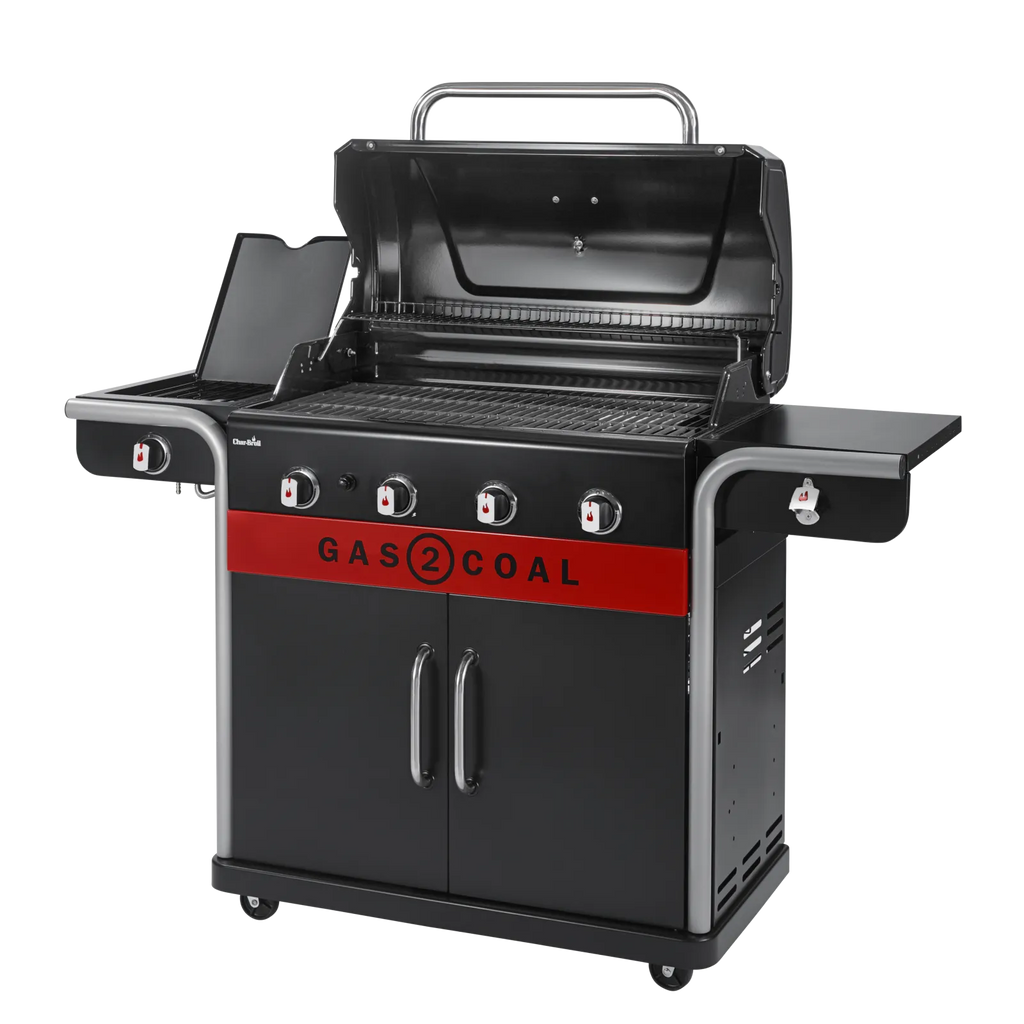Char-Broil 4 Burner Gas2Coal 2.0 Hybrid Gas & Charcoal BBQ
