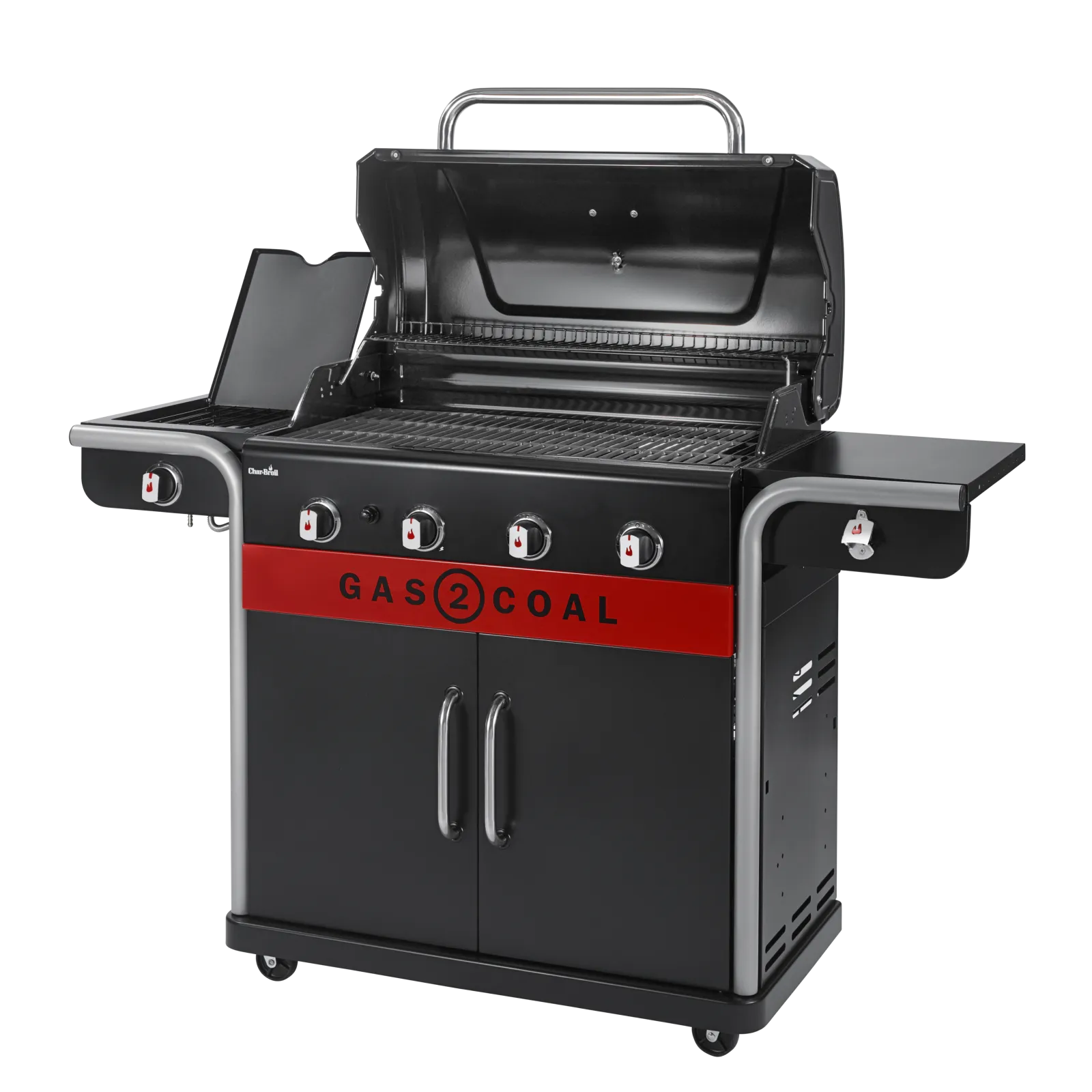 Char-Broil 4 Burner Gas2Coal 2.0 Hybrid Gas & Charcoal BBQ