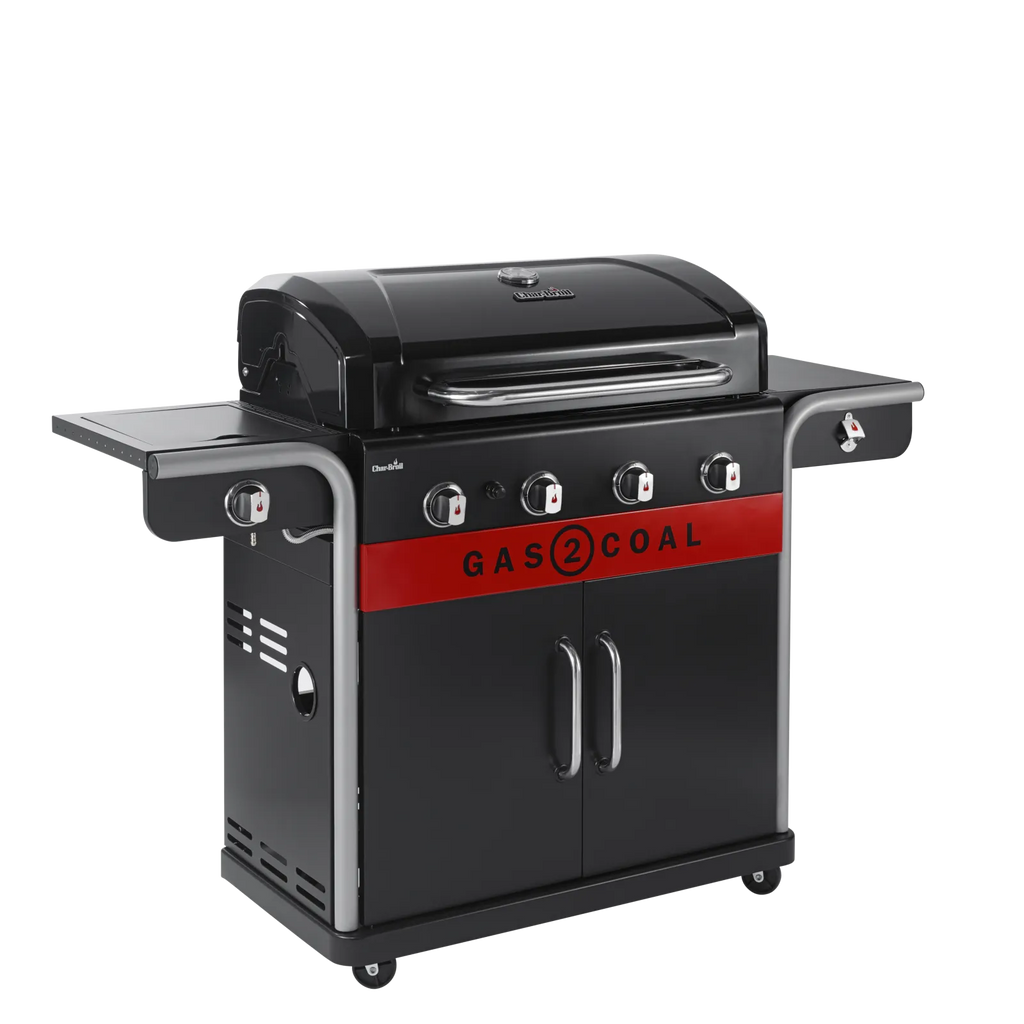 Char-Broil 4 Burner Gas2Coal 2.0 Hybrid Gas & Charcoal BBQ