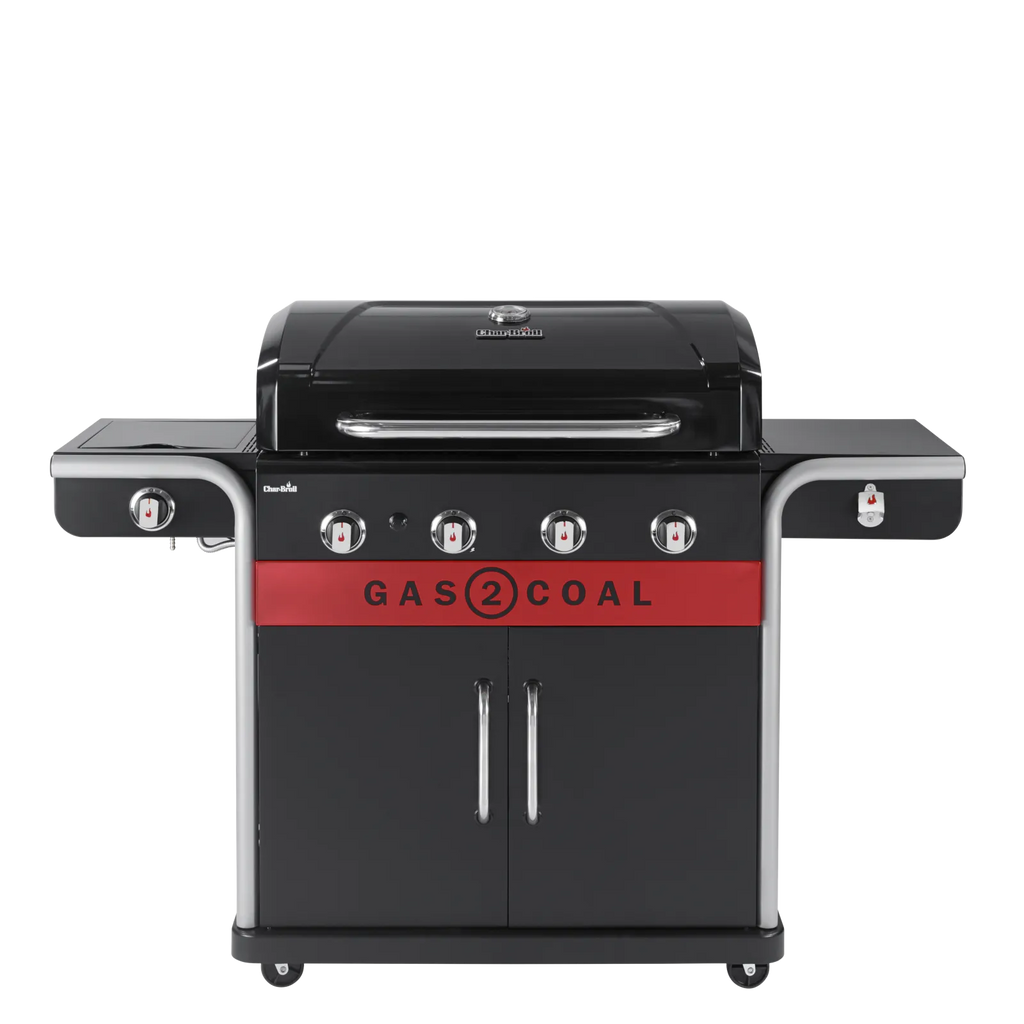 Char-Broil 4 Burner Gas2Coal 2.0 Hybrid Gas & Charcoal BBQ