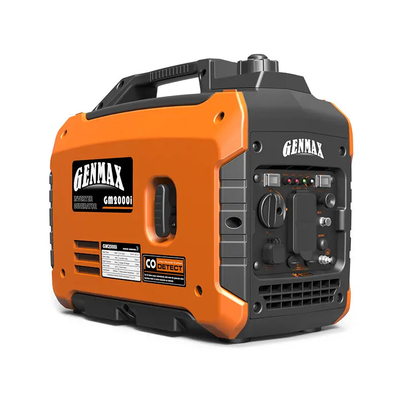 GENMAX GM2000i 20 Amp 1600W/2000W Recoil Start Gas Inverter Generator Parallel Ready New