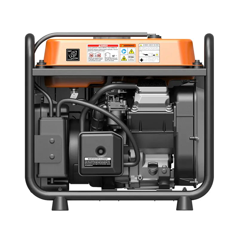 GENMAX GM3500Xi 30 Amp 3200W/3500W Recoil Start Gas Open Frame Inverter Generator with CO Detect New
