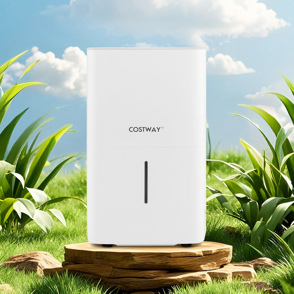 Costway 150 Pint Dehumidifier w/ 24H Timer LED Display 958461327 New