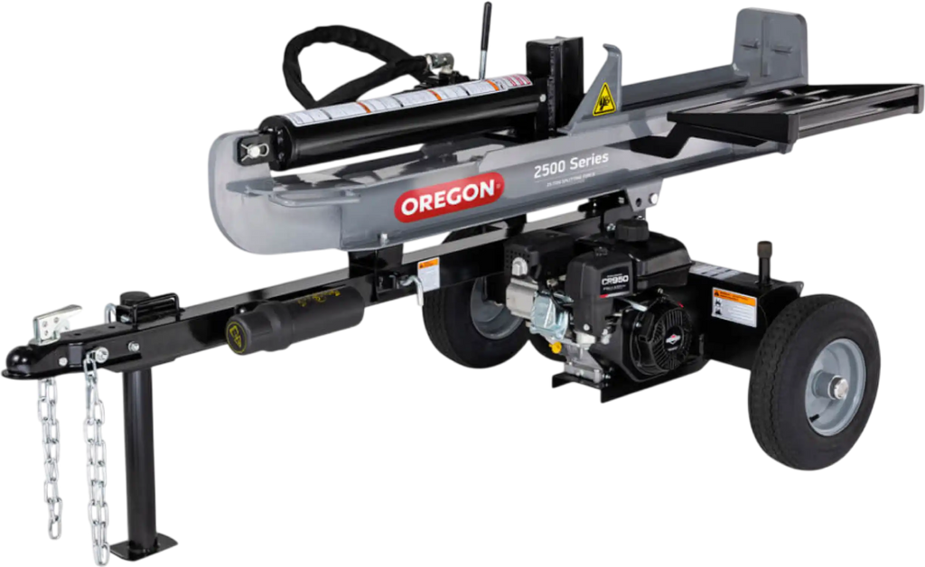 Oregon OR25TBS-1 Log Splitter 25-Ton Horizontal and Vertical with Briggs & Stratton CR950 Engine New