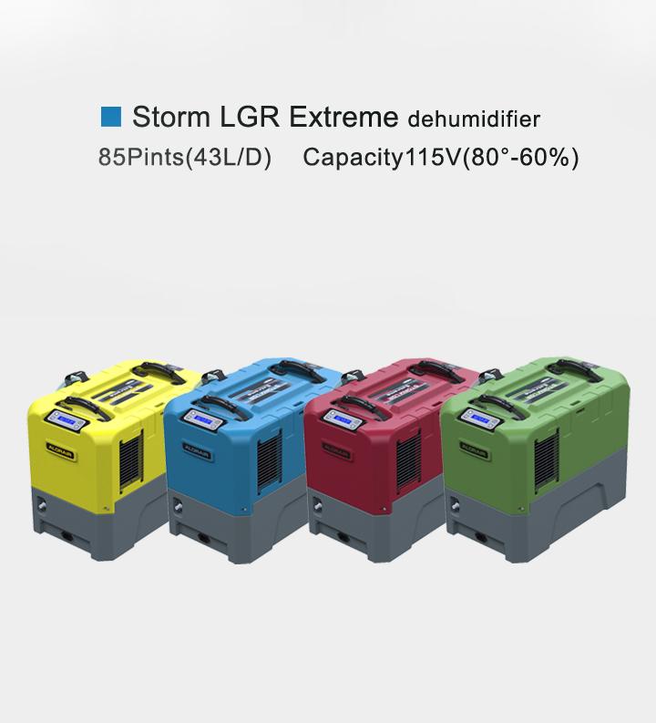 AlorAir Storm LGR Extreme 85 Pint Commercial Restoration Dehumidifier New