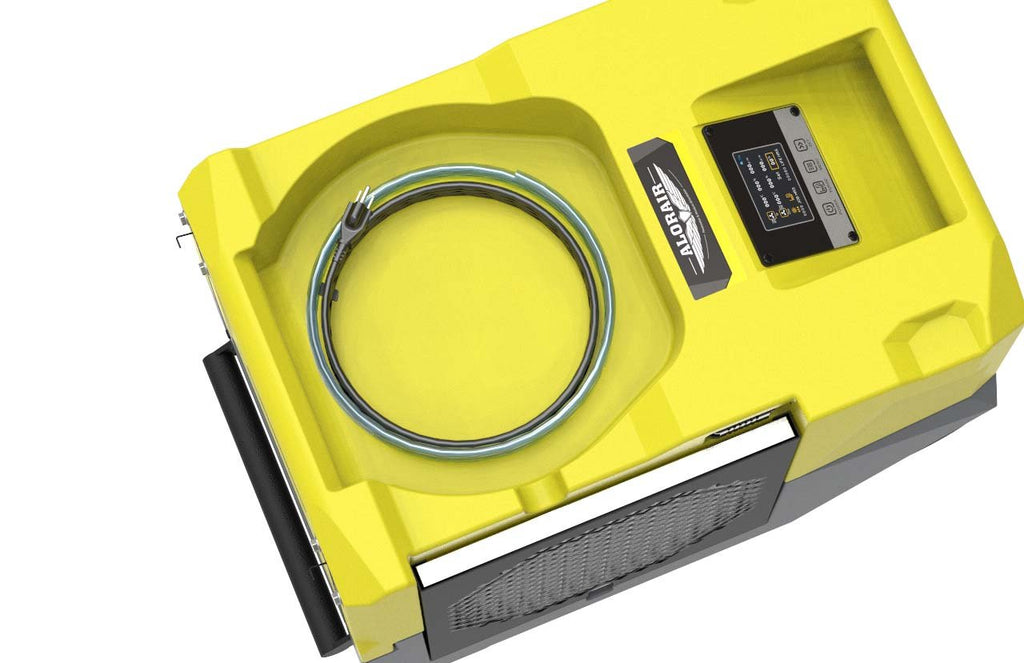 AlorAir Storm SLGR 1250X Wifi Commercial Dehumidifier 125 Pints with Smart App Control Yellow New