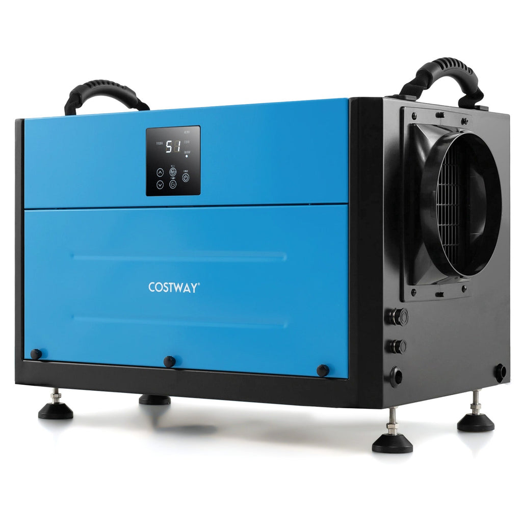 Costway 155 Pint Crawl Space Dehumidifier 3 Modes 24H Timer 594182763 New