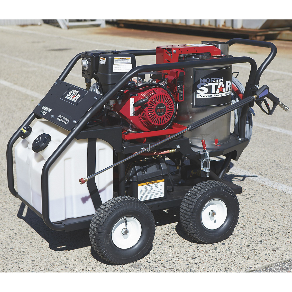 NorthStar 157117 Pressure Washer 3500 PSI 3.5 GPM Hot Water Honda GX390 Engine CAT Pump Gas New