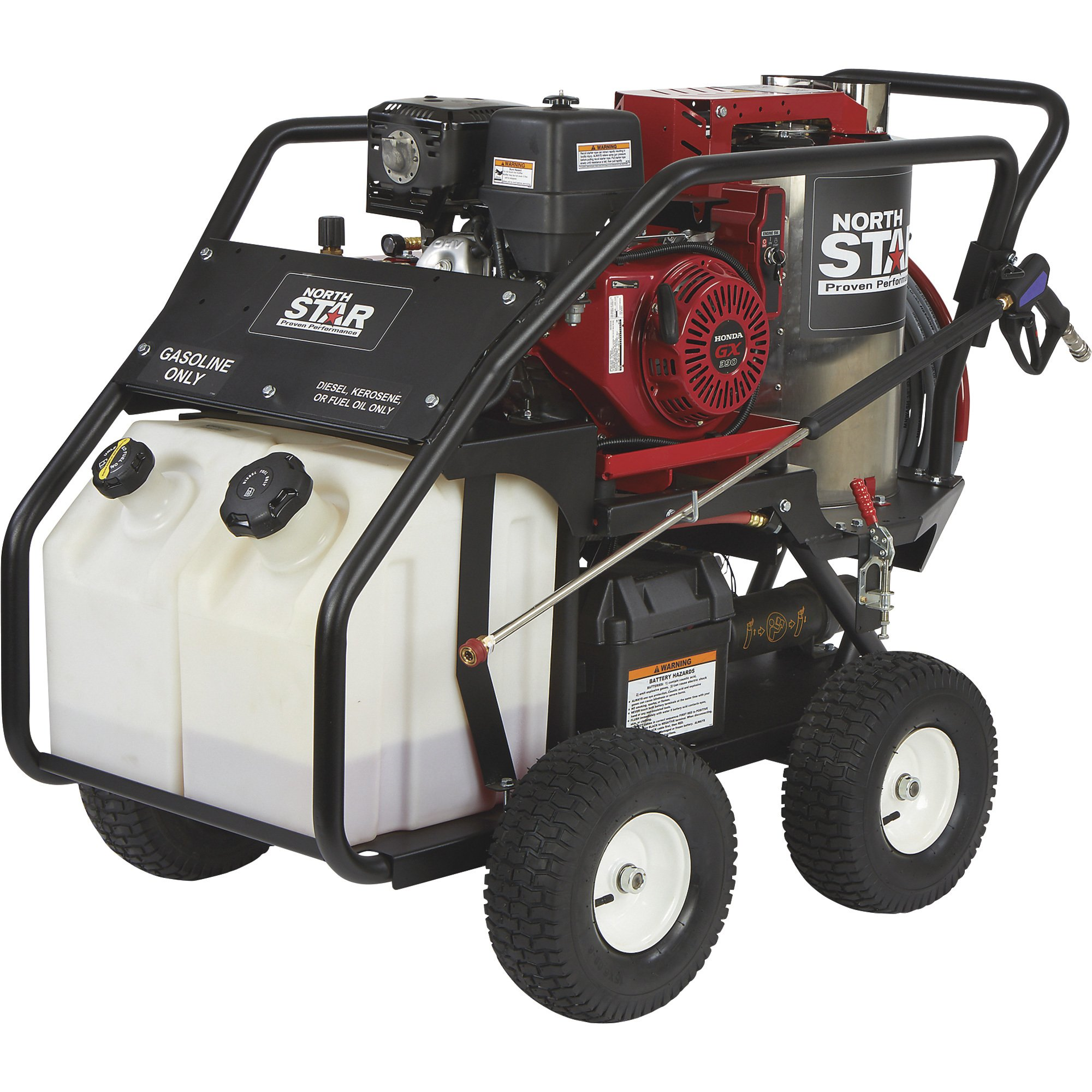NorthStar 157117 Pressure Washer 3500 PSI 3.5 GPM Hot Water Honda GX390 Engine CAT Pump Gas New