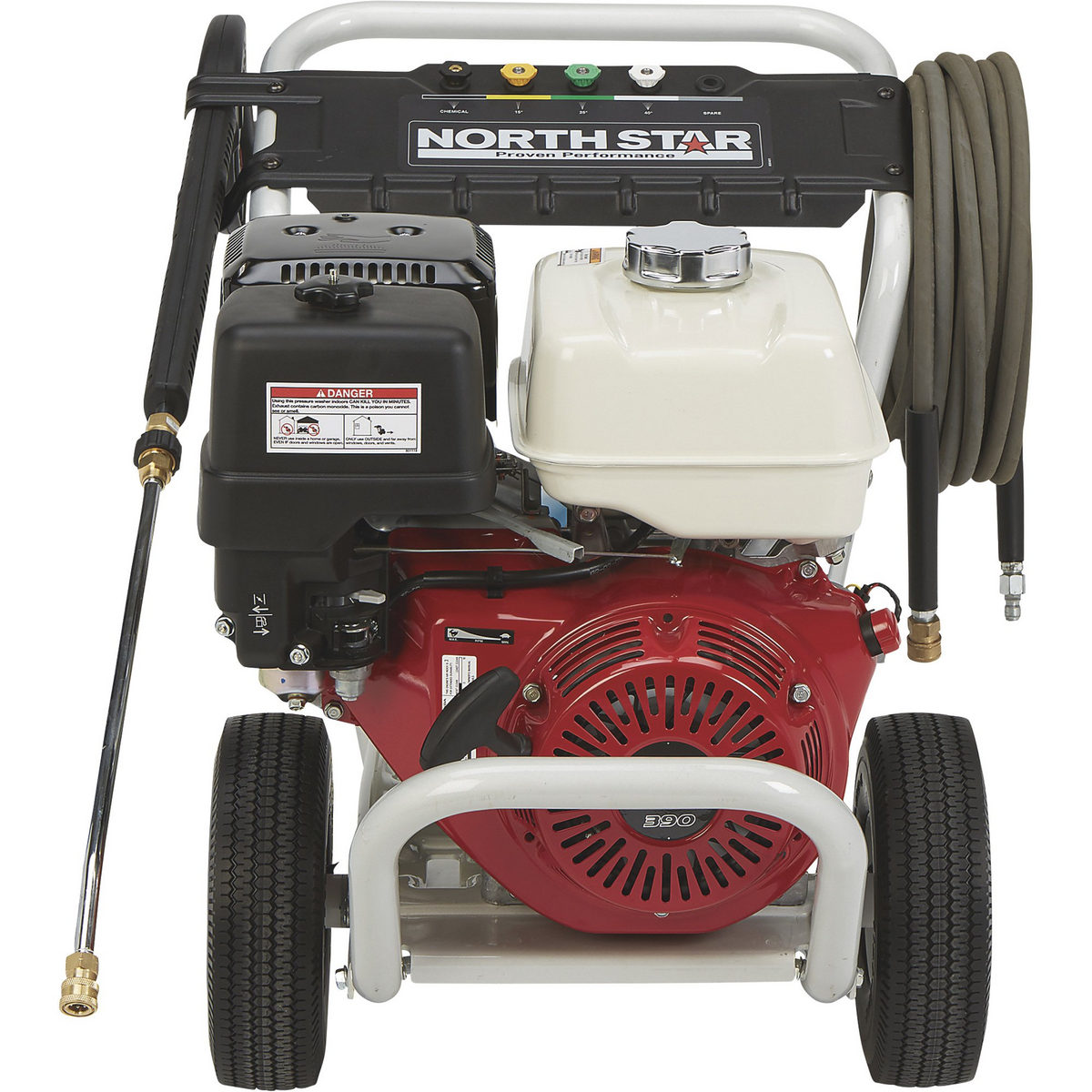 NorthStar Pressure Washer 4200 PSI 3.5 GPM Honda GX390 CAT Pump Aircraft Grade Aluminum Gas 157133 New