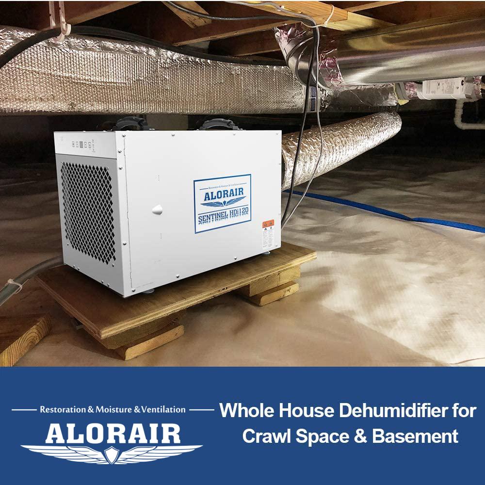 AlorAir Sentinel HDi120 Basement/Crawlspace Dehumidifier 120 Pints with Condensate Pump New